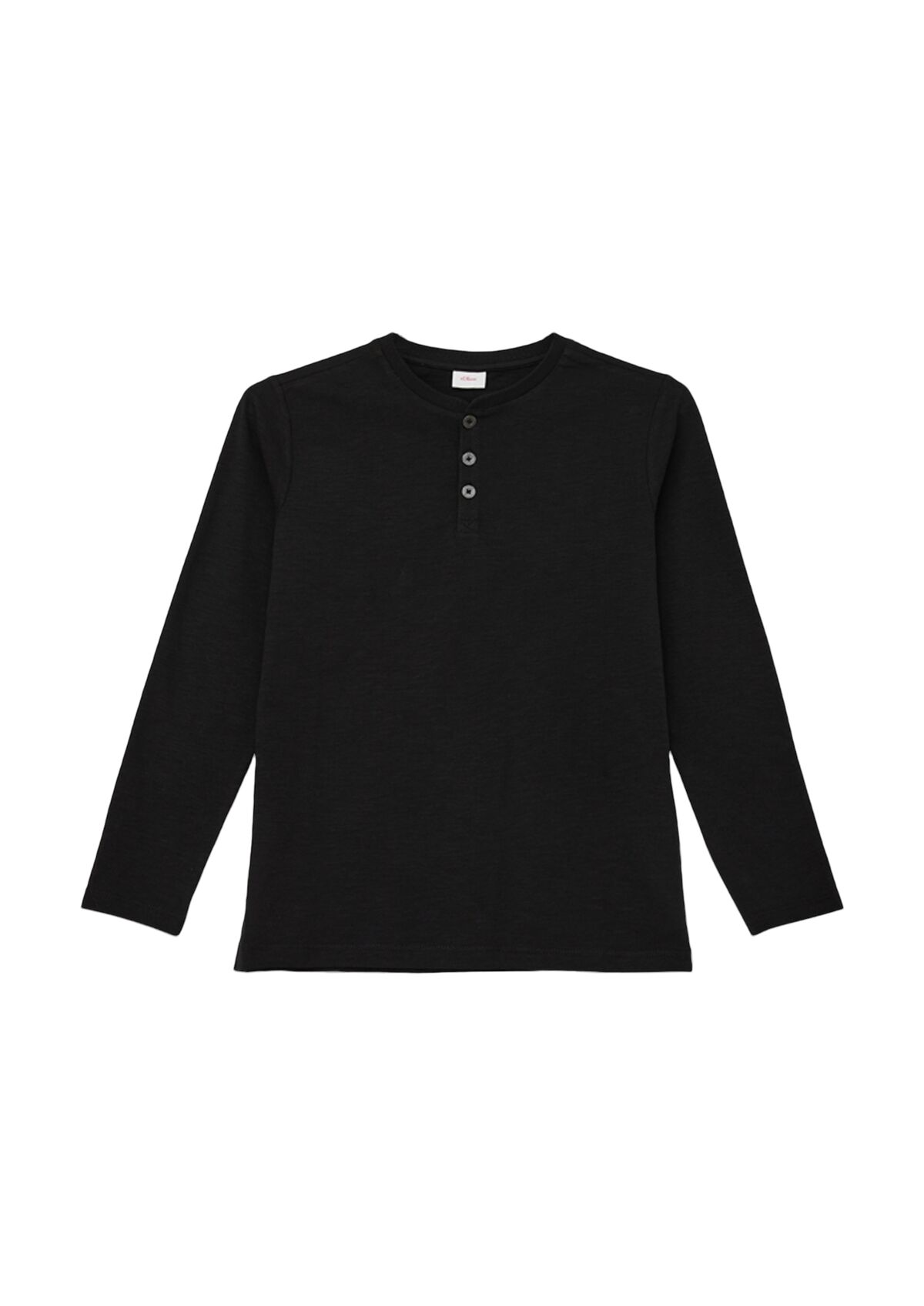 s.Oliver long-sleeved shirt, Black - FAOR | Oy Junior Jesper